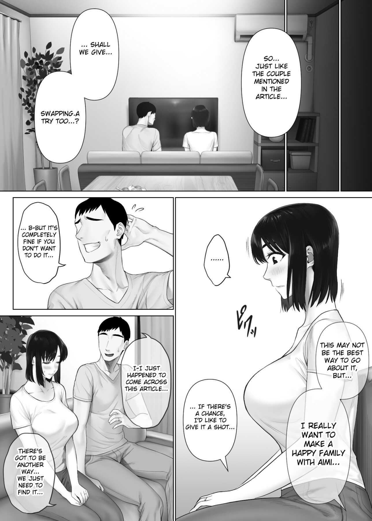 Hentai Manga Comic-Swapping on a Whole New Level 1 ~Husband Awakening to His Kinks~-Read-10